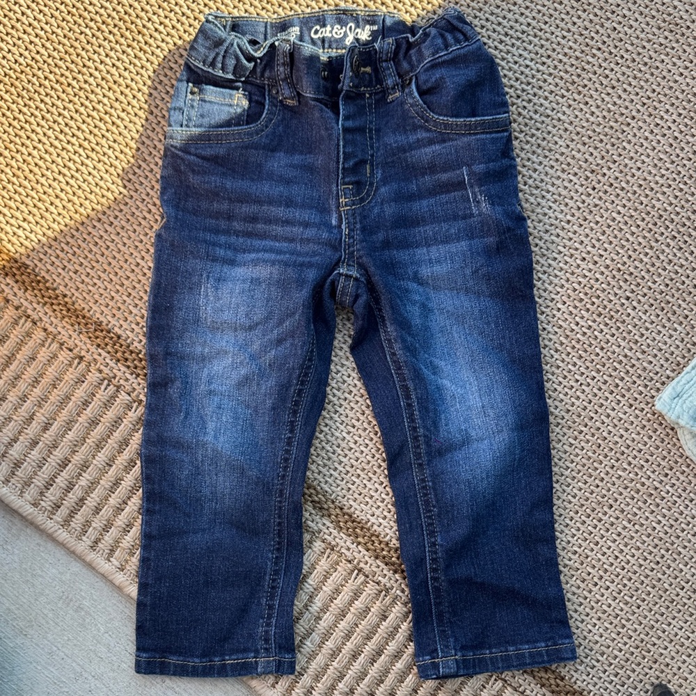 Cat & Jack Dark Blue Kids' Jeans